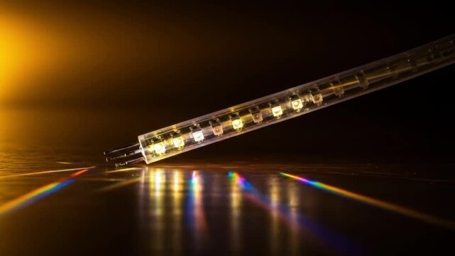 Neon LED Glow 4K Loop Vibrant Light Strip for Game Effects and SciFi Movies Tech Reviews