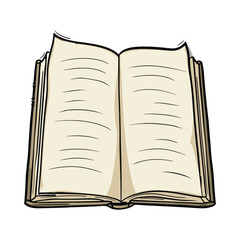 open book vector illustration