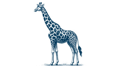 Naklejka premium giraffe vector
