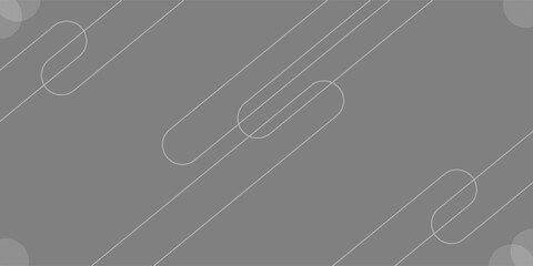 Minimal abstract dark background grey diagonal white geometric lines and gradient circles, ideal for tech, business, and modern design themes. modern trendy