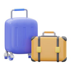 3d Travel Icon illustration