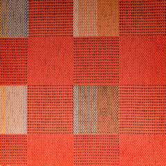 Colorful cotton and linen textile patterns, high resolution image.