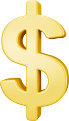3d Dollar Sign