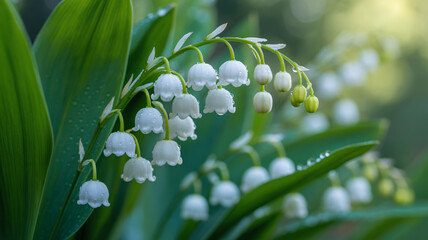 Obraz premium Lily of the valley