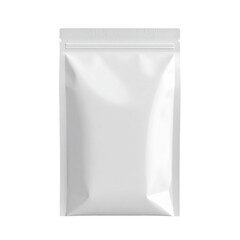 Blank white plastic packaging mockup