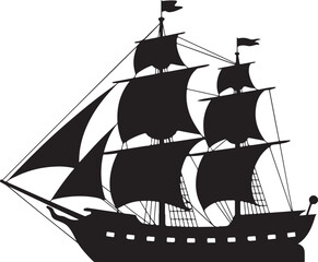 “Ship Vector Bundle | Sailing, Pirate, Cruise & Nautical SVG Clipart for Logos, Shirts & Crafts”