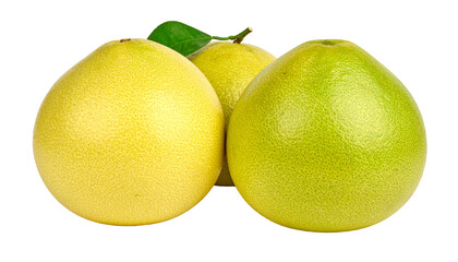 Pomelo isolated on transparent background