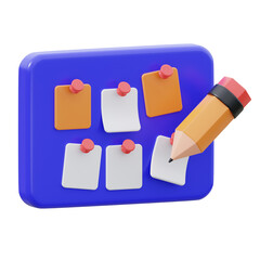 3D Design Thinking Icon Illustration