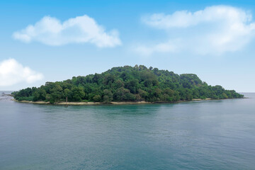 Merak Besar island in Cilegon, Banten, Indonesia.