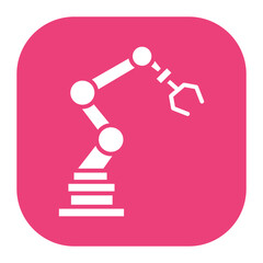 Industrial Robot Icon