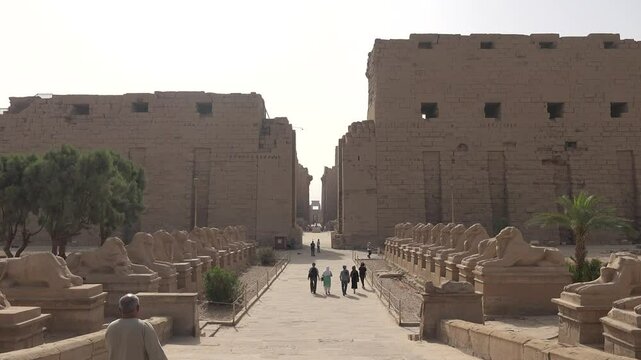 Avenue of Sphinxes: Pathway to Ancient Wonders