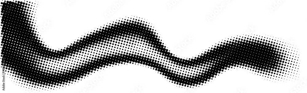 Poster Abstract background with halftone noise. Vector stipple pointillism texture. Sand, grain gradient pattern on transparent background.