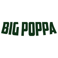 Big Poppa Hip Hop Dad Fathers Day T-Shirt Design