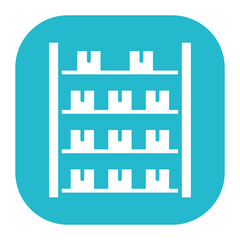 Naklejka premium Storage Rack Icon