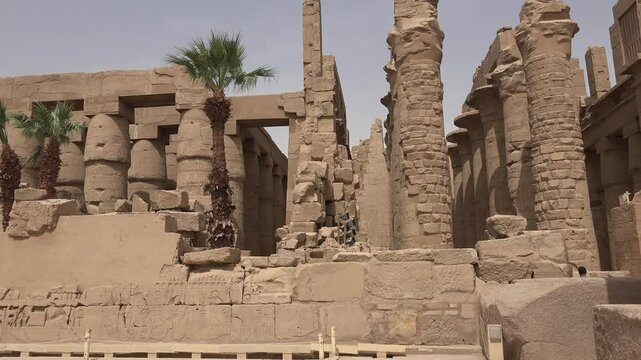 Fading Echoes: The Ruins of Karnak and Luxor