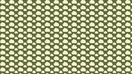Vector seamless cloud colorful pattern 