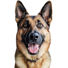 a dog with a big smile on his face