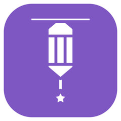 Lantern with Stars Icon