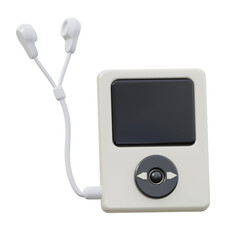 3D Rettro Gadgets Icon Illustration