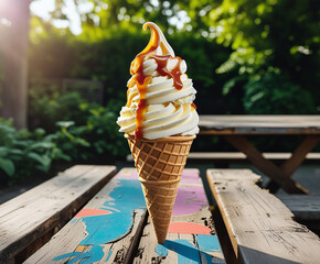 ice cream in the park