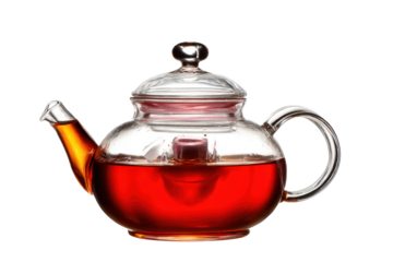 Elegant Glass Teapot with Infuser for Brewing Loose Leaf Tea