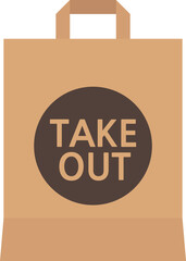 테이크아웃 종이봉투