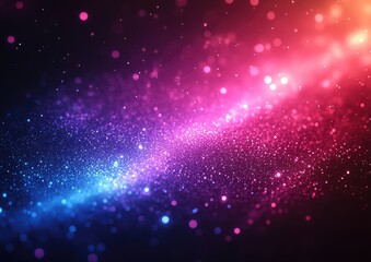 Fototapeta premium Vibrant multicolored abstract glitter effect design.