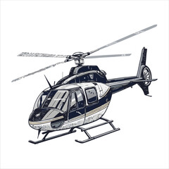 Helicopter Vector