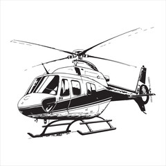 Helicopter Vector