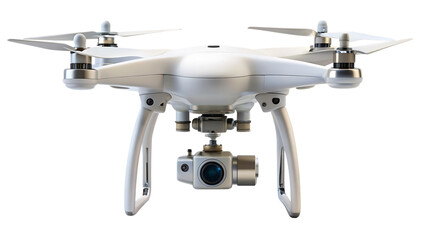 drone isolated on white background