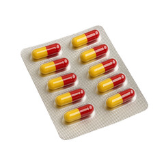 pills isolated on transparent or white background png