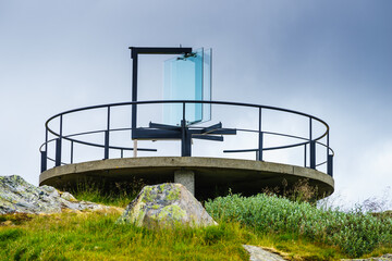Nedre Oscarshaug viewpoint, Sognefjellet Norway