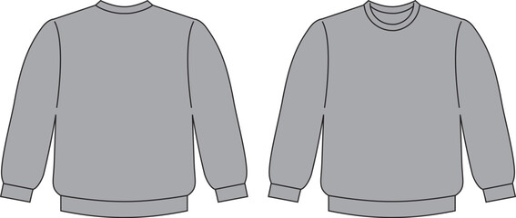 トレーナー　グレー　灰色