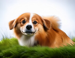 Fototapeta premium portrait of a dog, best friend,, loyalty