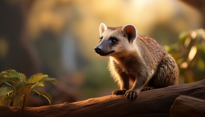 Obraz premium black tailed lemur