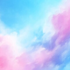Pastel Pink Blue Purple Sky Cloud Background