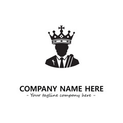 King logo company design vector illustration