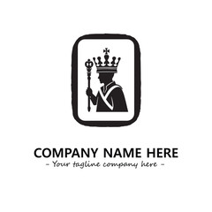 King logo company design vector illustration