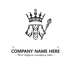 King logo company design vector illustration