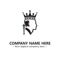 King logo company design vector illustration