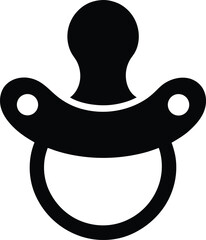 Baby Teether Icon Vector Illustration