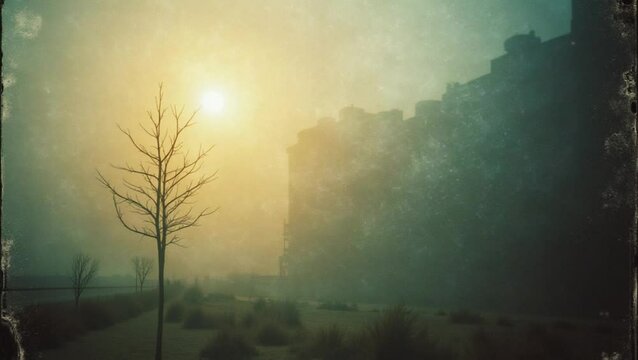 Grunge film. Retro vintage old overlay filter