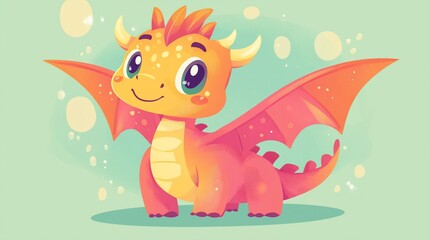 Cute Dragon Illustration (25)