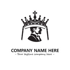King logo company design vector illustration