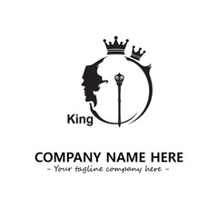 King logo company design vector illustration