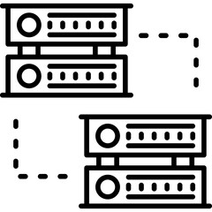 Server Icon Vector Element