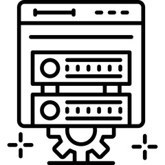 Management Icon Vector Element