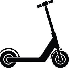 electric scooter icon vector illustration
