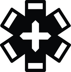 Obraz premium emergency icon vector illustration