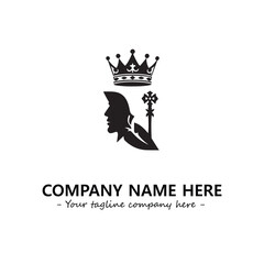 King logo company design vector illustration